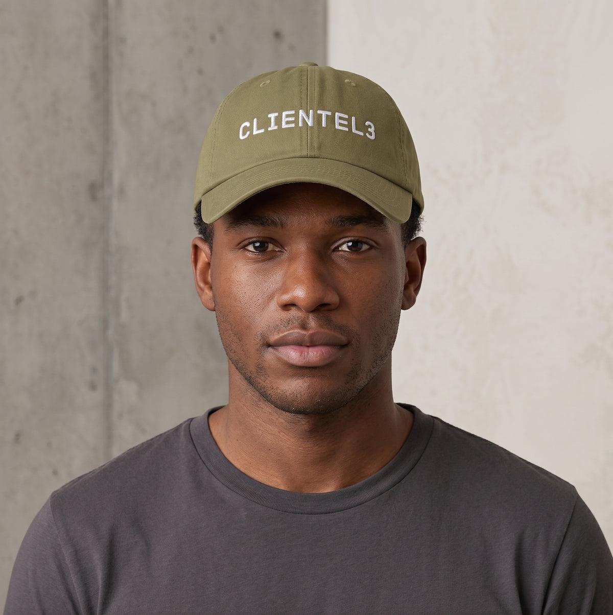 C3 White on Jungle Baseball Dad Hat