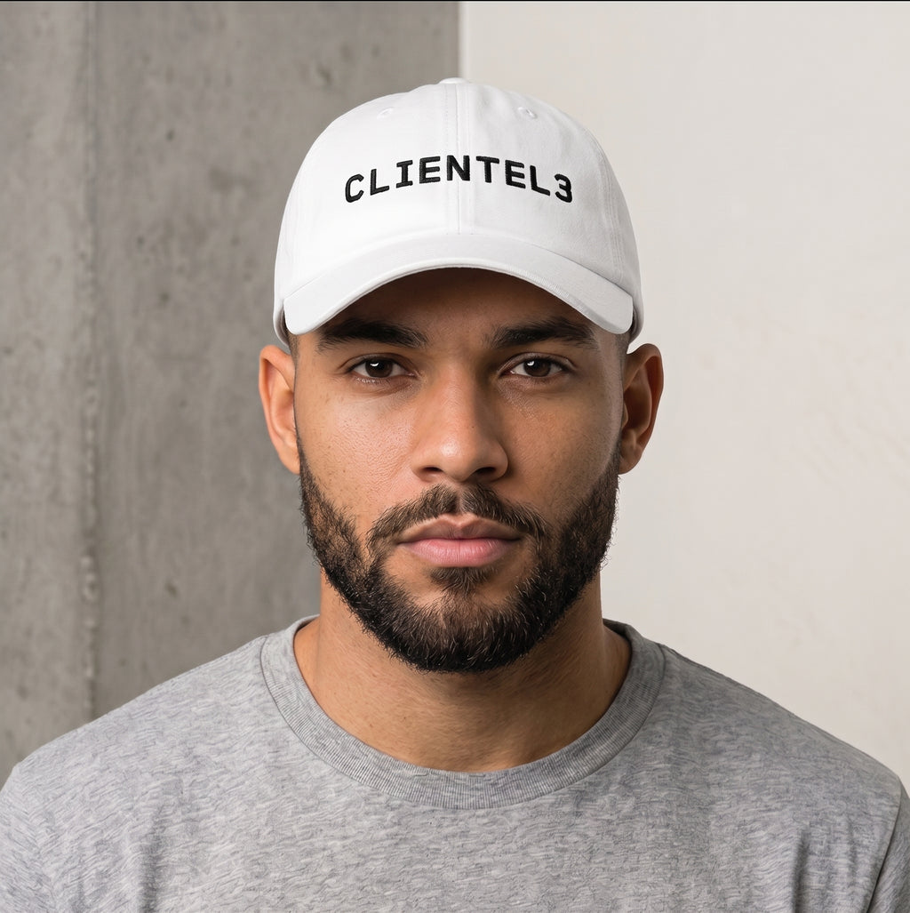 C3 White Dad Hat