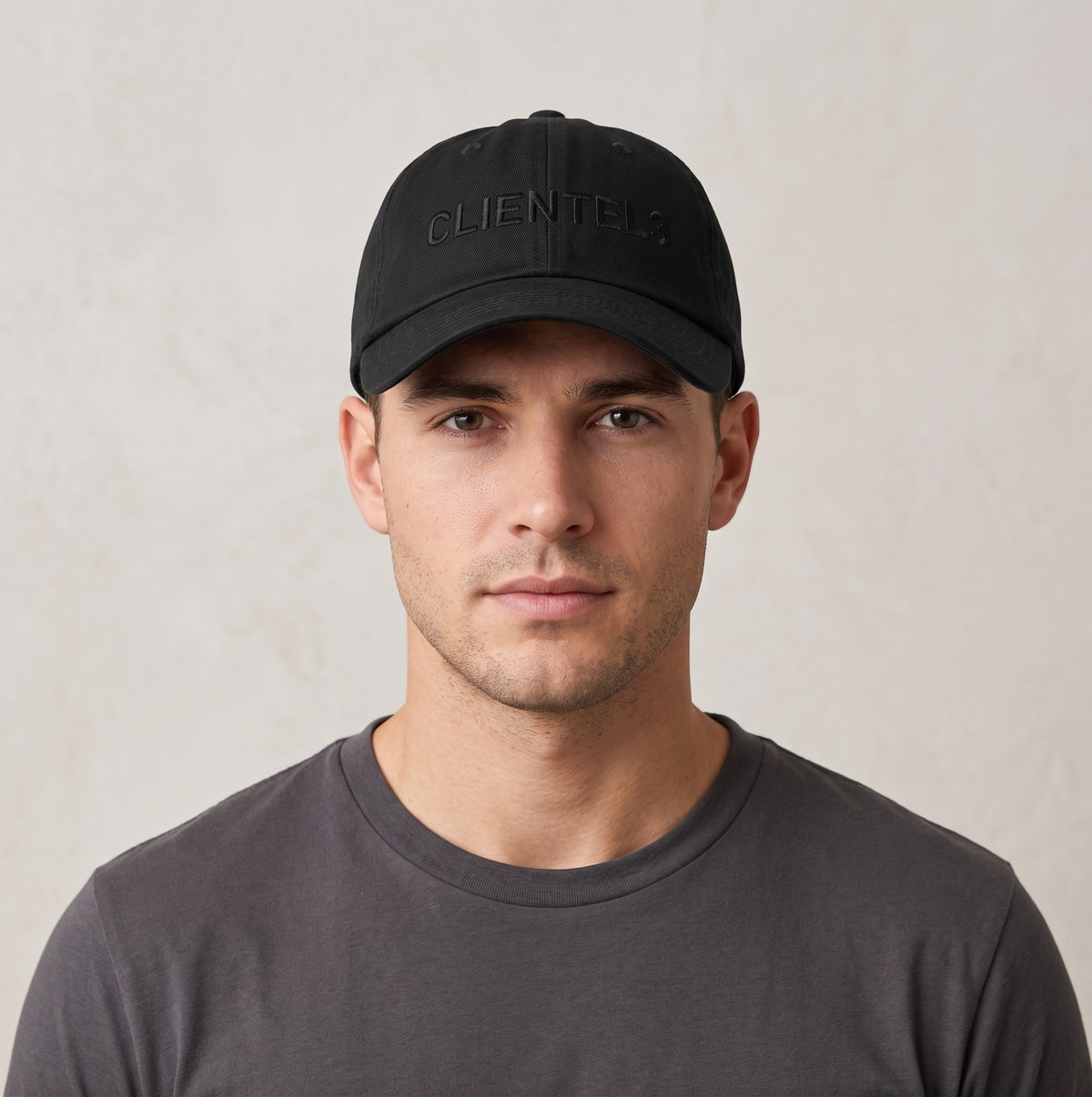 C3 Black on Black Baseball Dad Hat